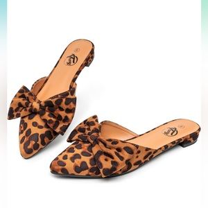 Trary Leopard print flats
